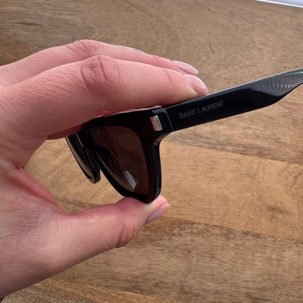 Saint Laurent SL 462 Sulpice Black Sunglasses - Picture 6 of 12